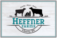 Custom Design on sign - Heffner Farms