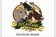 Custom logo by GCD on sign - McCayland Farms