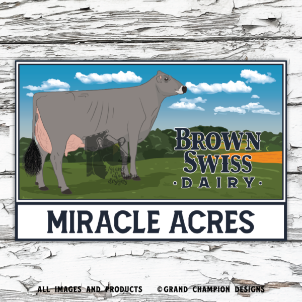 Blue Ribbon Dairy Farm Signs - Image 7